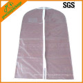 Housse de costume en PVC transparent réutilisable